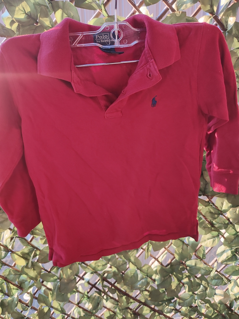Polo by Ralph Lauren Red Kids Polo Shirt